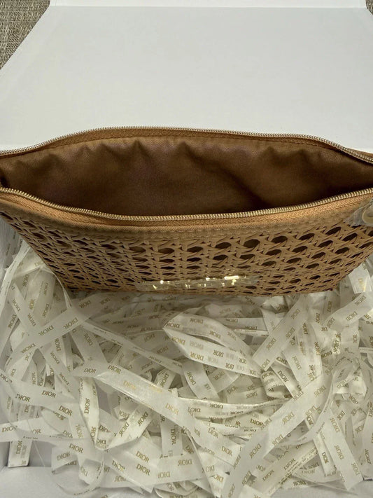 Dior Raffia Solar Pouch Limited Edition