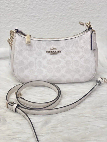 COACH Women’s Teri Shoulder Bag Signature Canvas